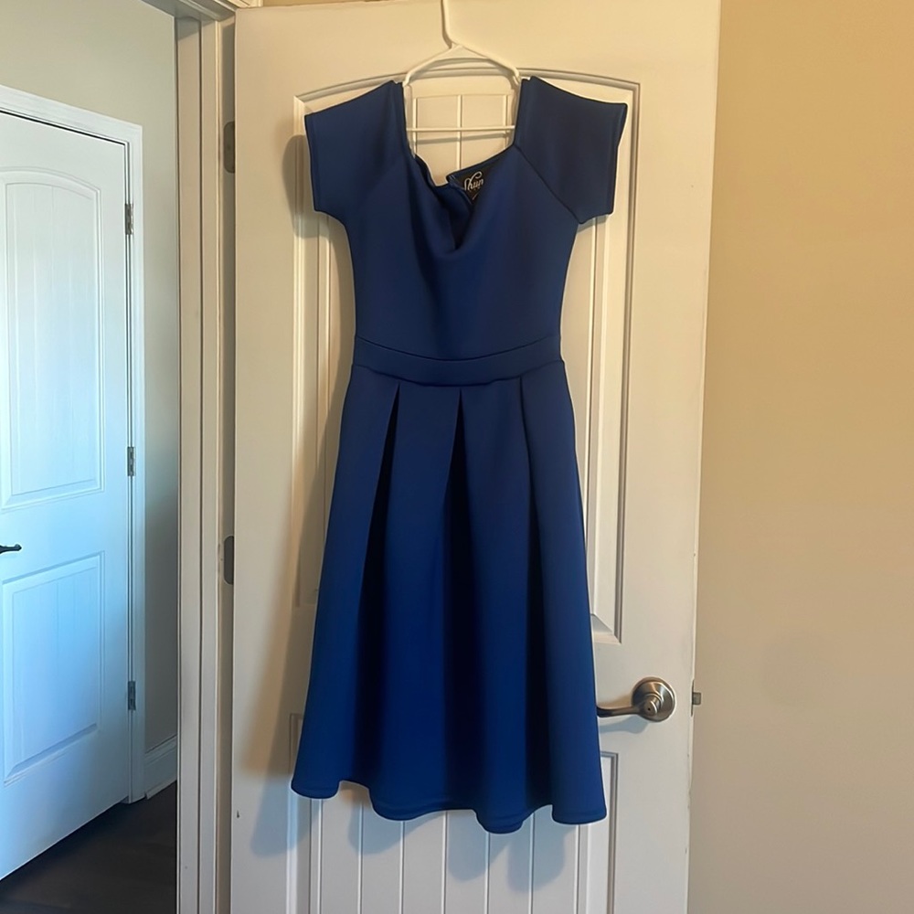 Blue Shun Dress